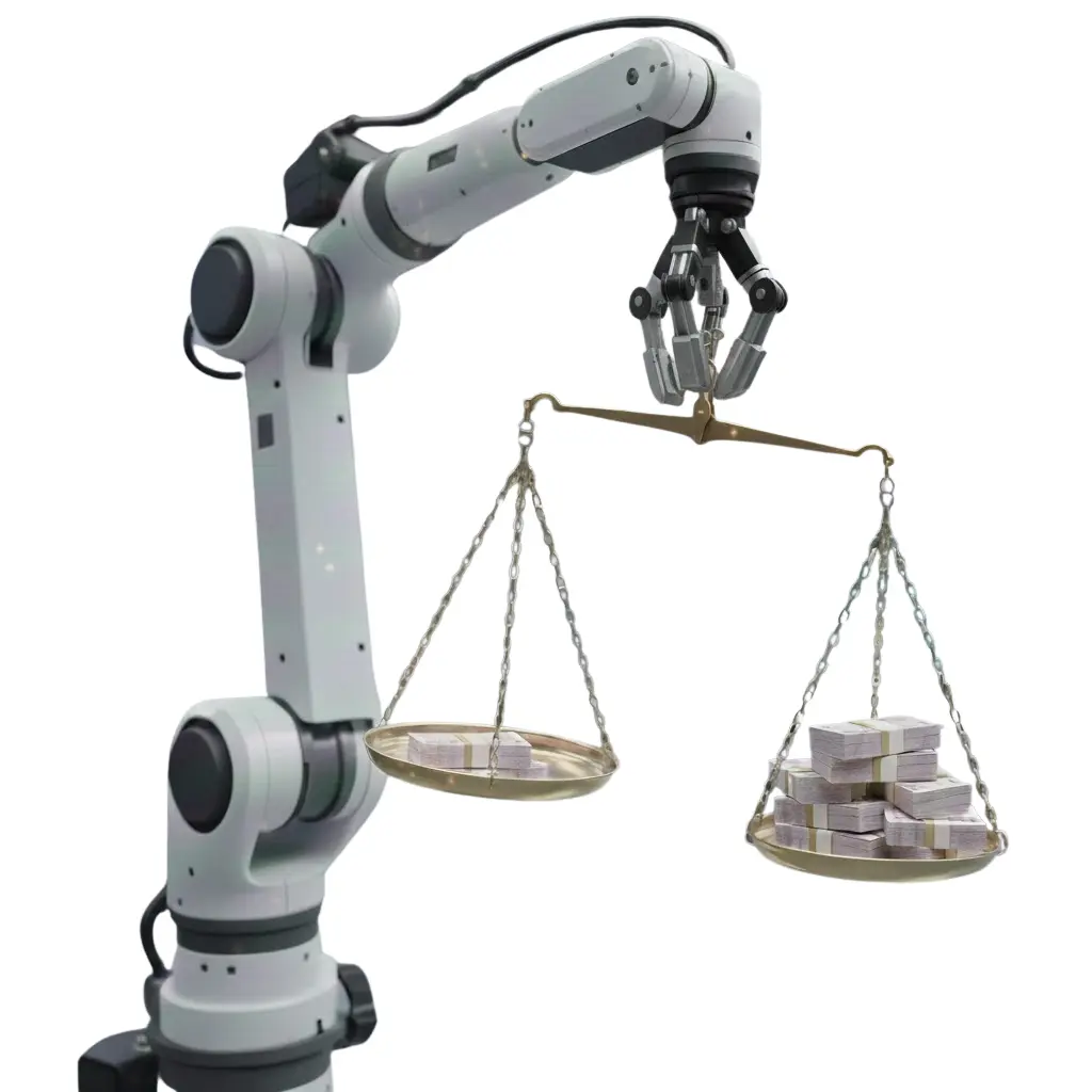 Louer un robot industriel ou l'acheter ? La balance penche en faveur de la location