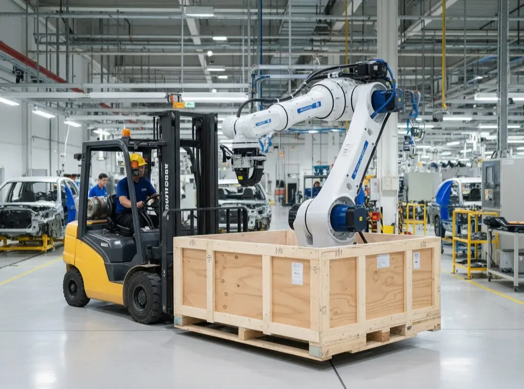 Le véritable coût de l'installation d'un robot industriel